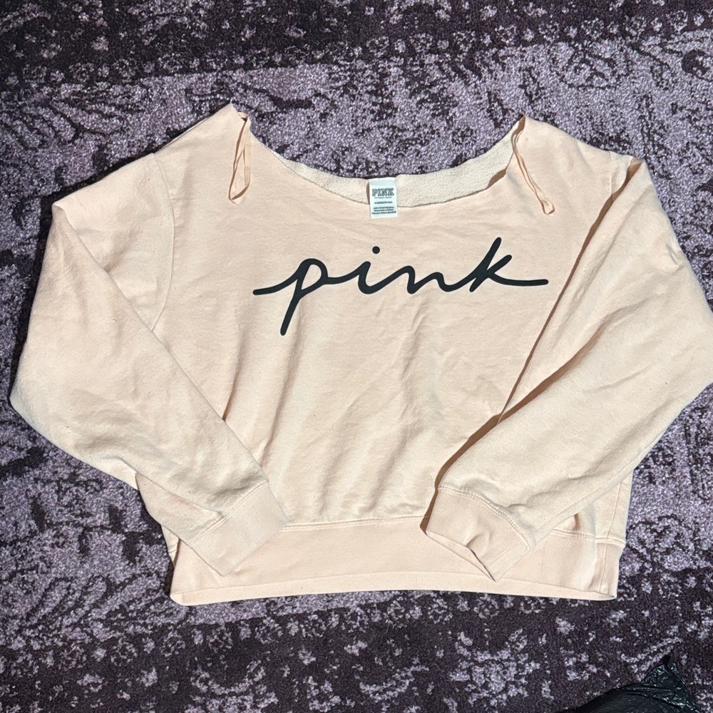PINK Victoria's Secret Light Pink Sweatshirt